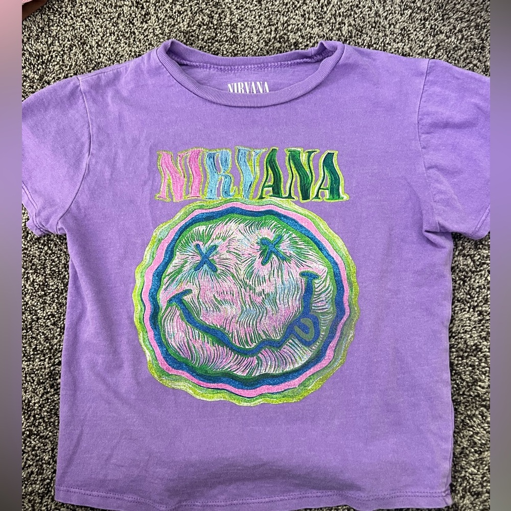 Nirvana baby tee